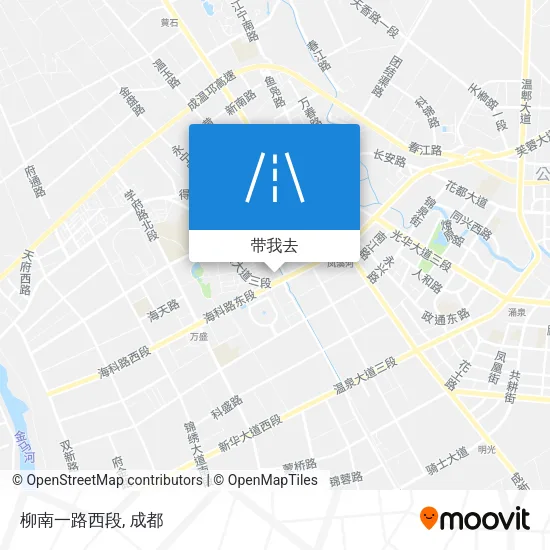 柳南一路西段地图