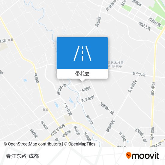 春江东路地图