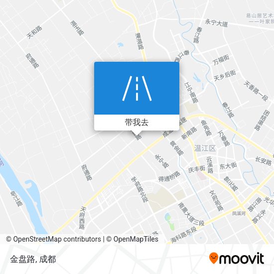 金盘路地图