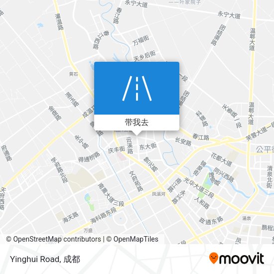 Yinghui Road地图