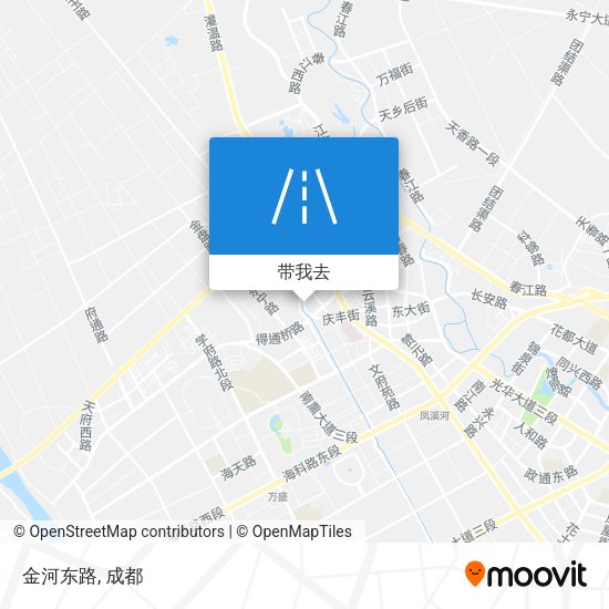 金河东路地图