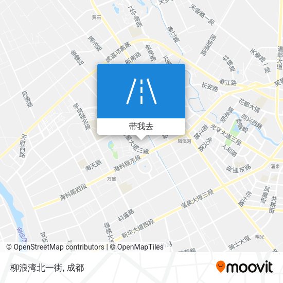 柳浪湾北一街地图