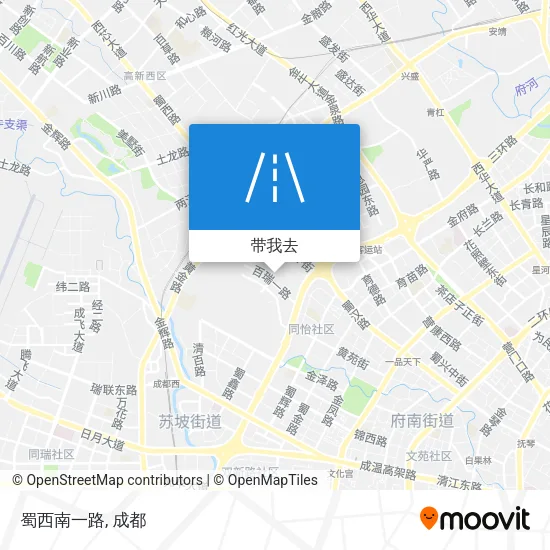 蜀西南一路地图