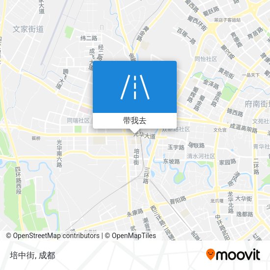 培中街地图
