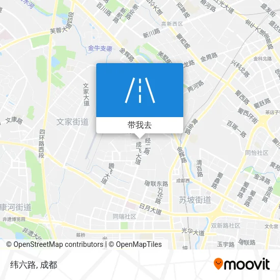 纬六路地图