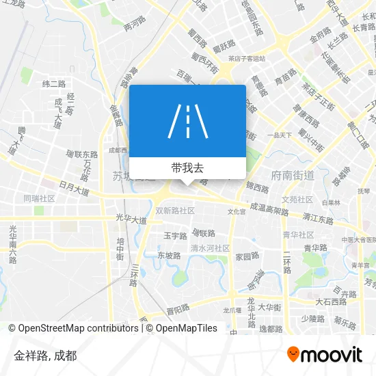 金祥路地图