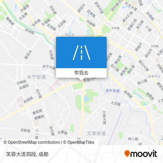 芙蓉大道四段地图