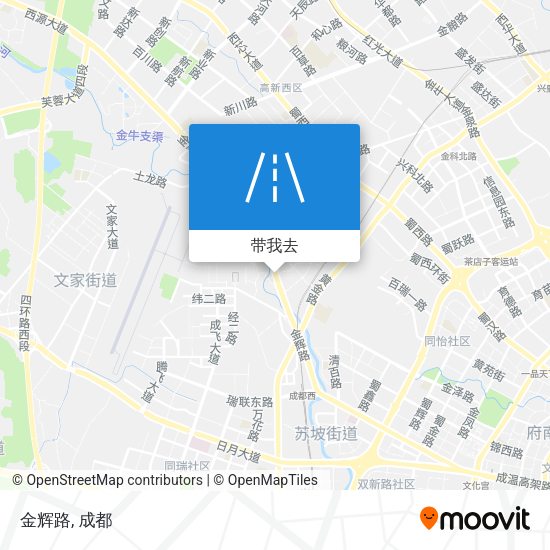 金辉路地图