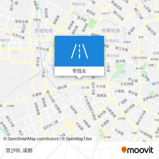 晋沙街地图