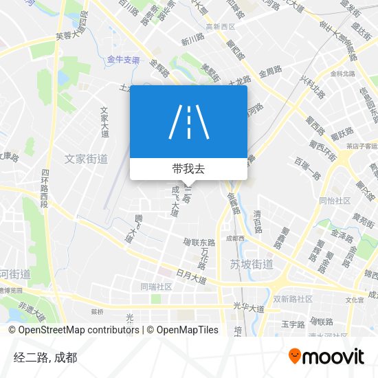 经二路地图