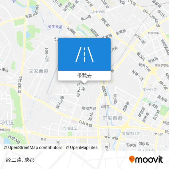 经二路地图