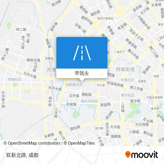 双新北路地图