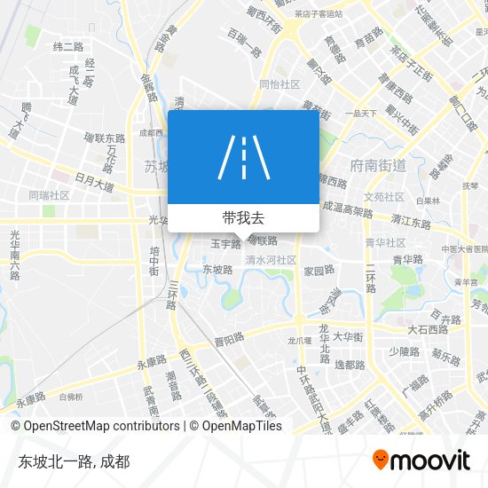 东坡北一路地图