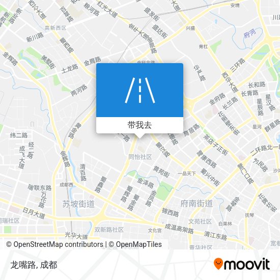 龙嘴路地图