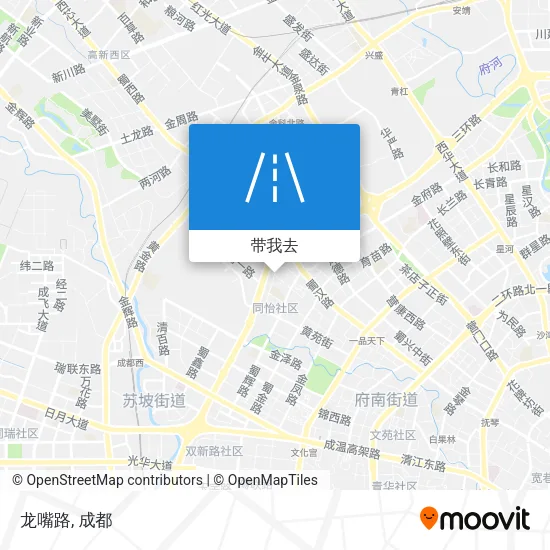 龙嘴路地图