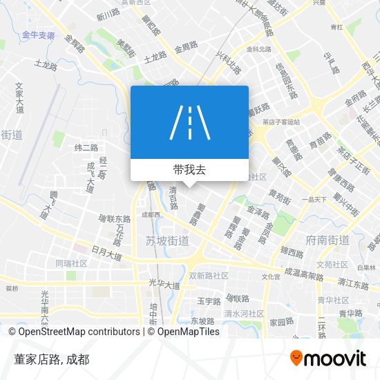 董家店路地图