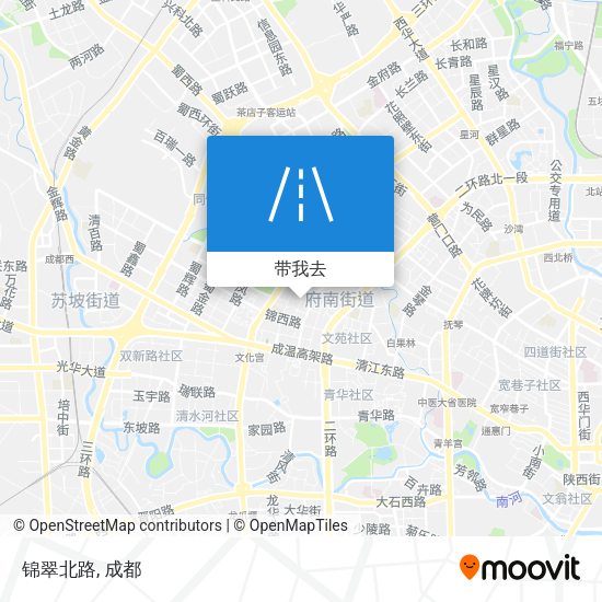 锦翠北路地图