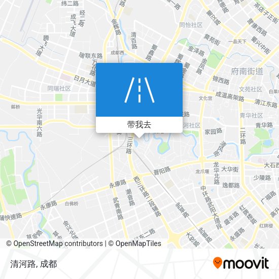 清河路地图