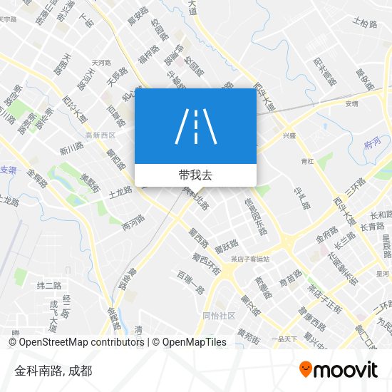 金科南路地图