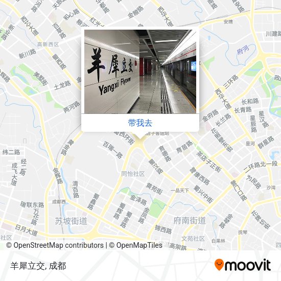 羊犀立交地图