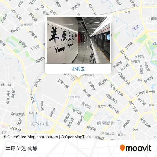羊犀立交地图