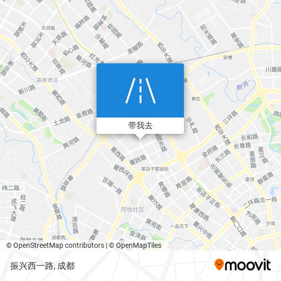 振兴西一路地图