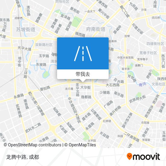 龙腾中路地图