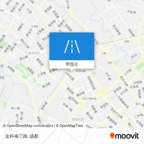 金科南三路地图