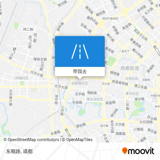 东顺路地图