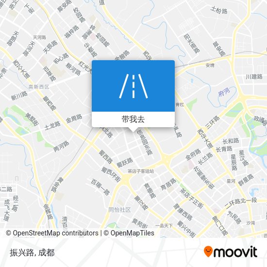 振兴路地图