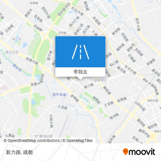 新力路地图