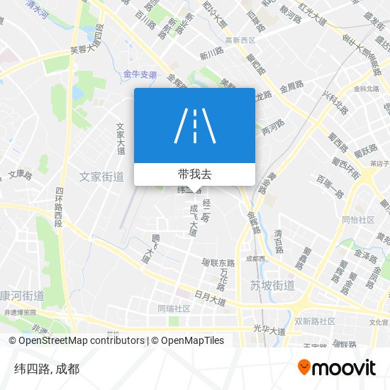 纬四路地图