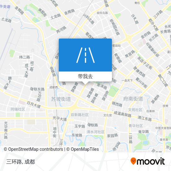 三环路地图