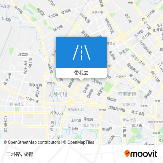 三环路地图