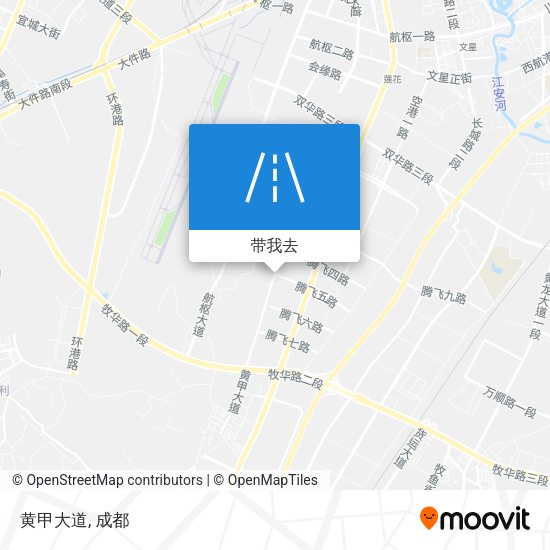 黄甲大道地图