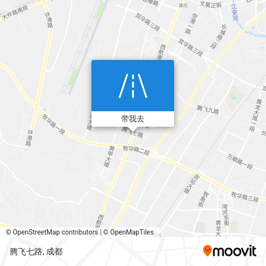 腾飞七路地图