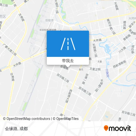 会缘路地图