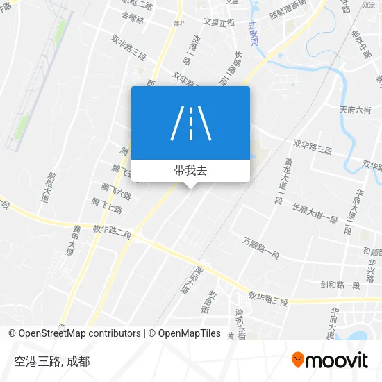 空港三路地图