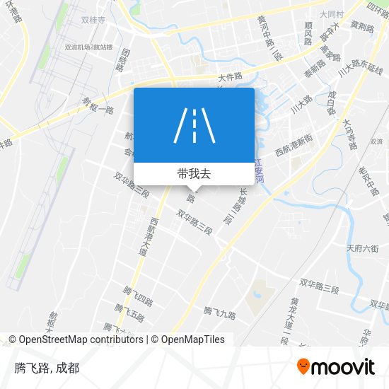 腾飞路地图