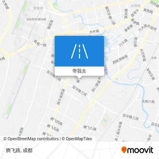 腾飞路地图