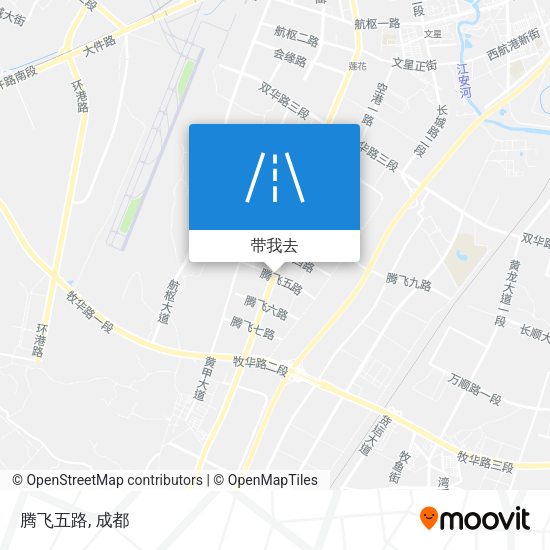 腾飞五路地图