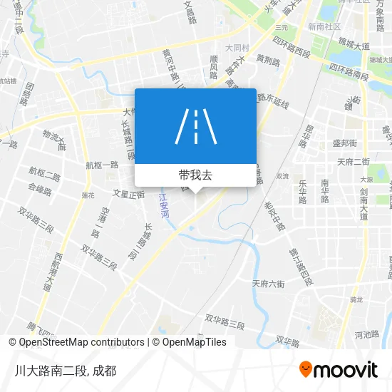 川大路南二段地图