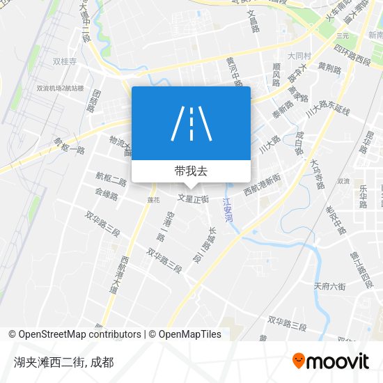 湖夹滩西二街地图
