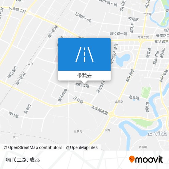 物联二路地图