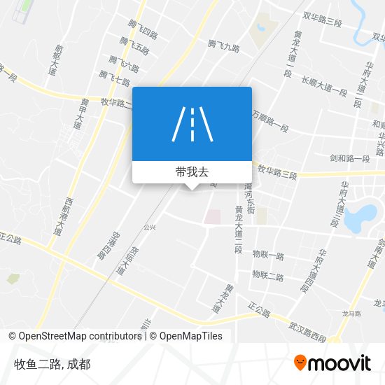 牧鱼二路地图