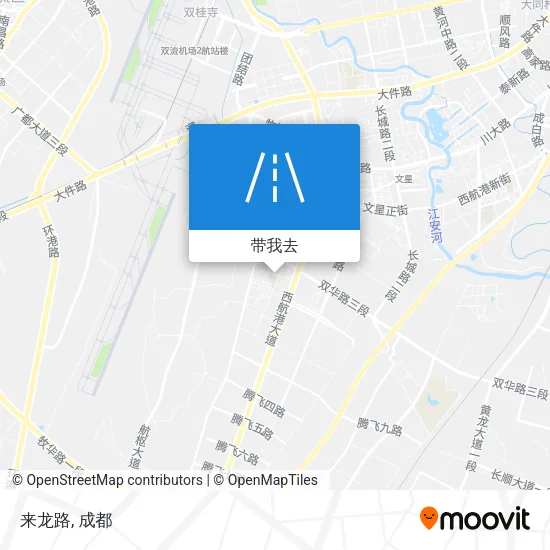 来龙路地图