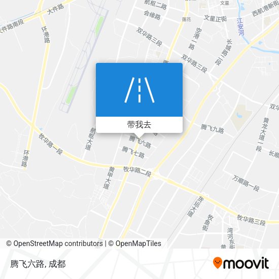 腾飞六路地图