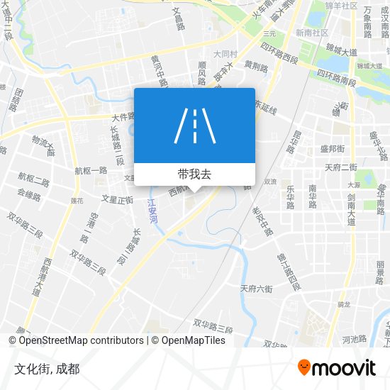 文化街地图