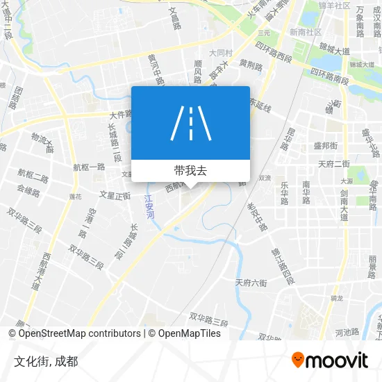 文化街地图
