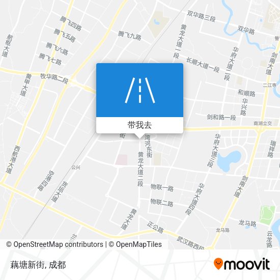 藕塘新街地图